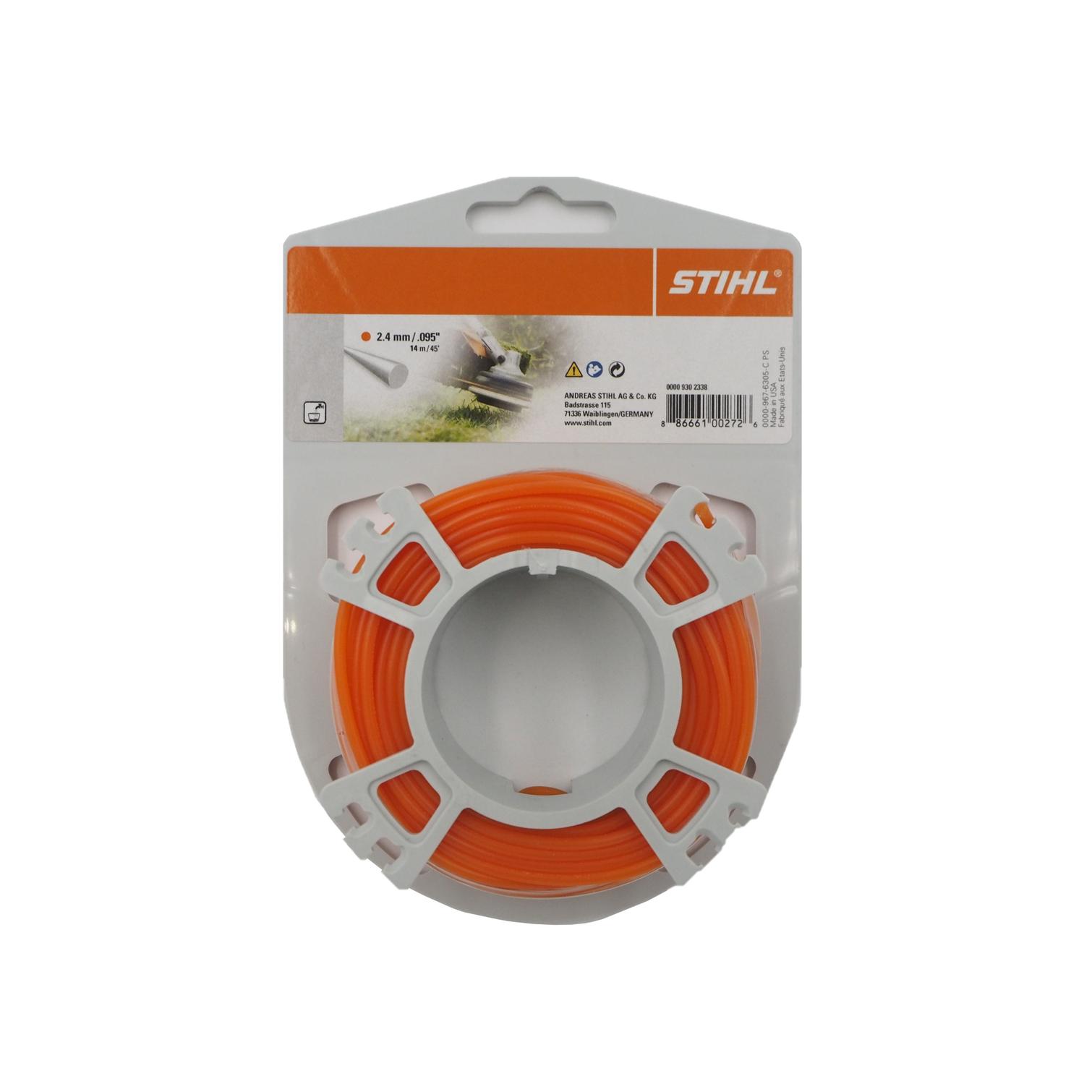 Stihl Pyöreä Leikkuusiima Ø 2,4 x 14m oranssi